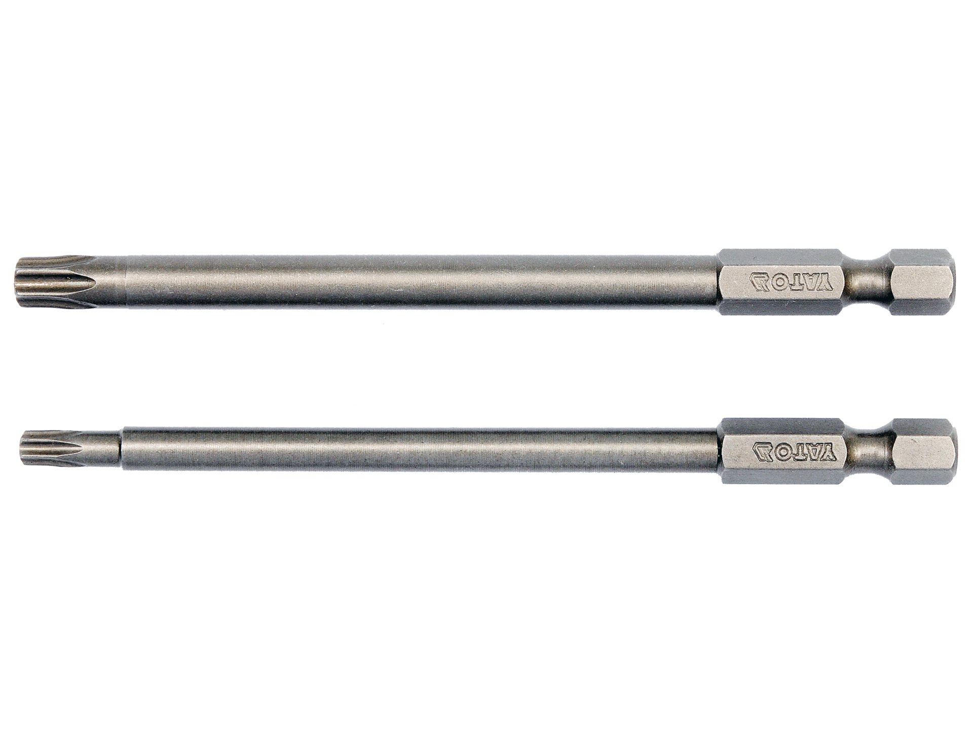 Końcówki wkrętakowe TORX YATO security T20 T30 100mm zestaw 2 szt. YT-0492