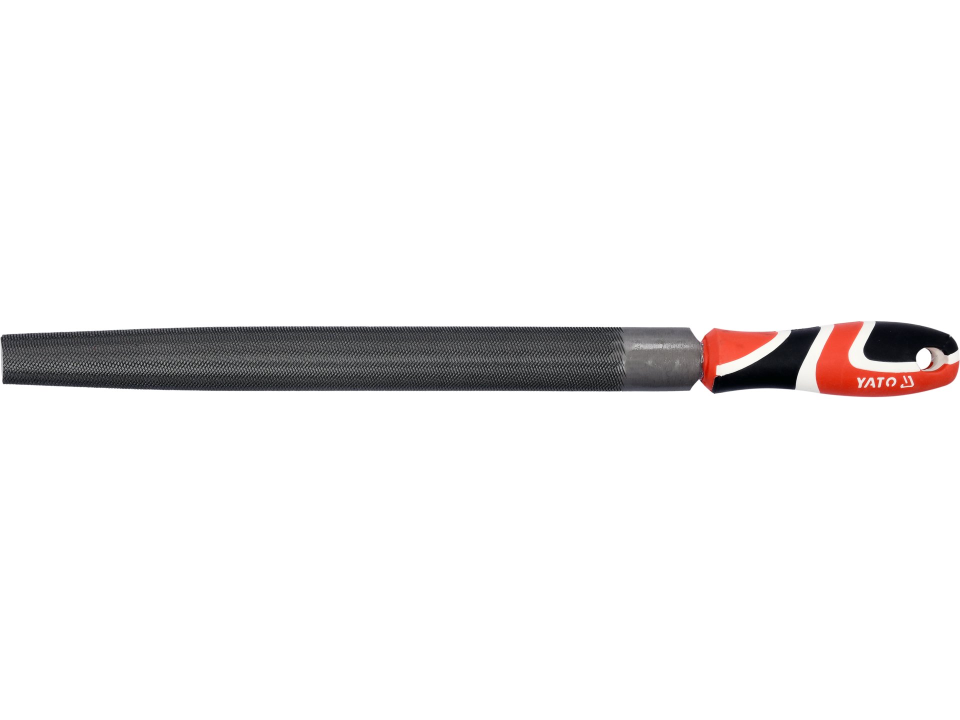 Pilnik do metalu YATO półokrągły zbieżny 300mm nacięcie 1 stal T12 YT-62261