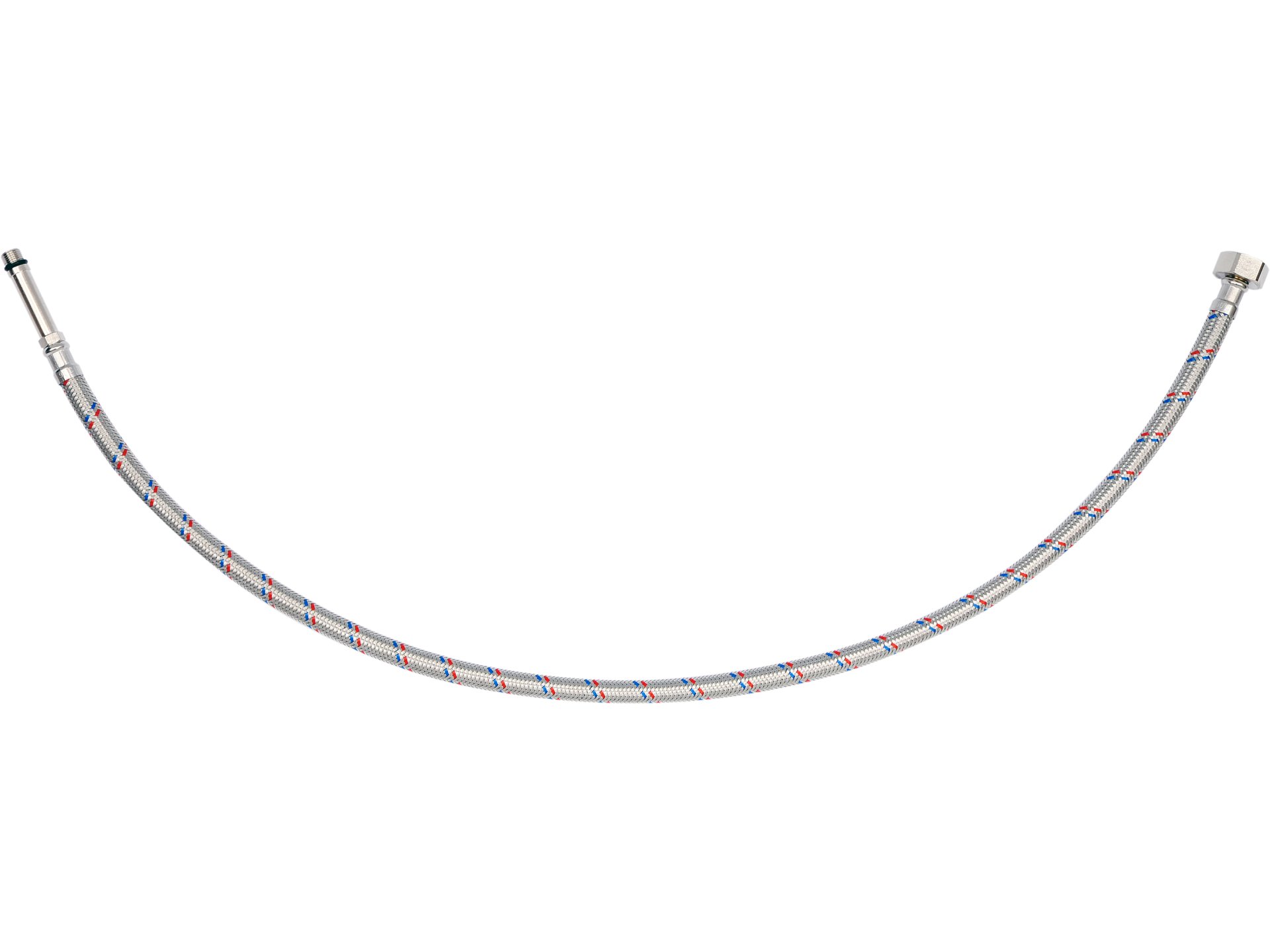 Wąż przyłączeniowy do wody FALA 80cm elastyczny 1/2 cala M10x1 71850