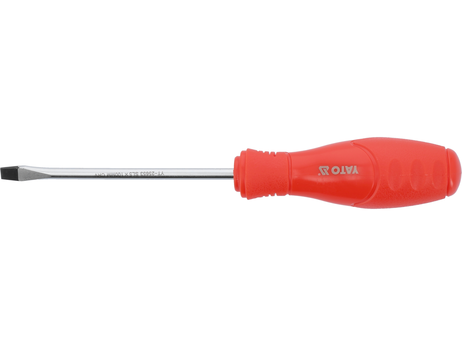 Wkrętak płaski śrubokręt YATO 5x100mm warsztatowy mocny magnetyczny YT-25653
