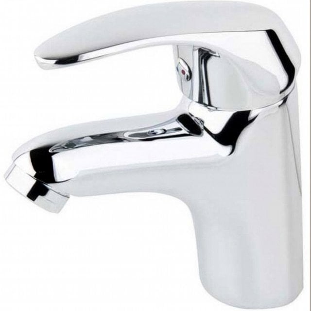 KFA Bateria umywalkowa stojąca KRZEM spust mechaniczny chrom 4212-815