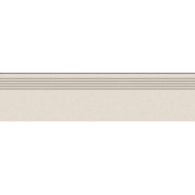 Gres szkliwiony stopnica FLAKE white lappato 29,8x119,8 gat. I