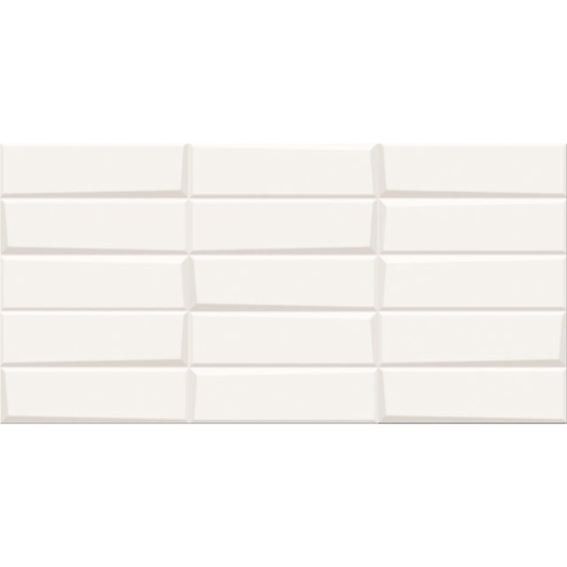 Płytka ścienna MIXFORM white structure mat 29,7x60 gat. I