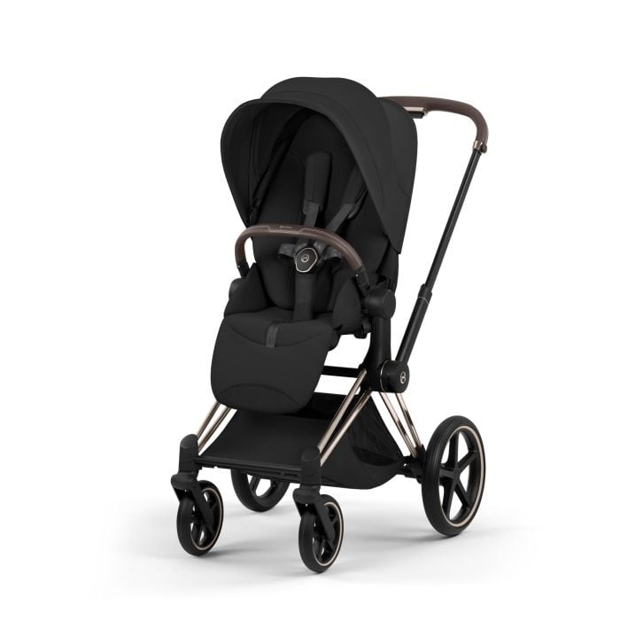 Cybex Priam 5.0 Style - wózek spacerowy-Sepia Black-Champagne Gold