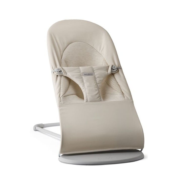 BabyBjorn Leżaczek Bliss -Woven/Jersey Tri Fabric Jasny Beż