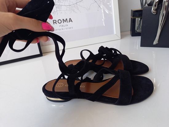 Sandały 03/7 BLACK