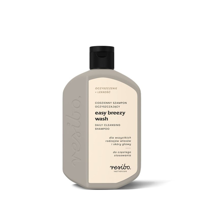 Resibo EASY BREAZY WASH codzienny szampon oczyszczający - szampon delikatny, 100 ml