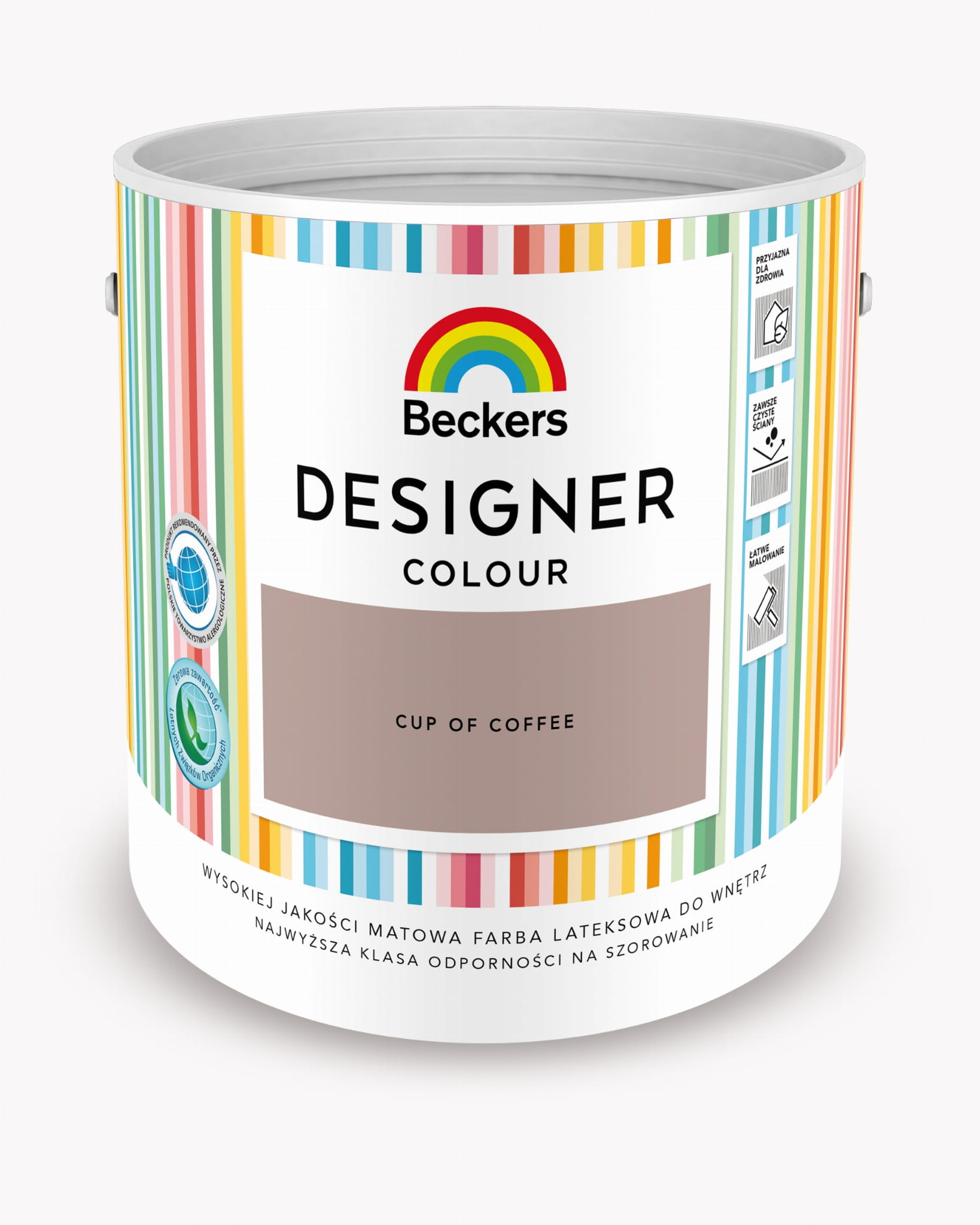 FARBA LATEKSOWA BECKERS DESIGNER CUP COFFEE 2,5 L