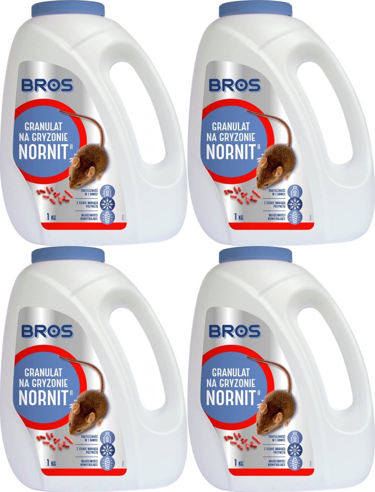 Granulat na gryzonie Bros Nornit 1 kg