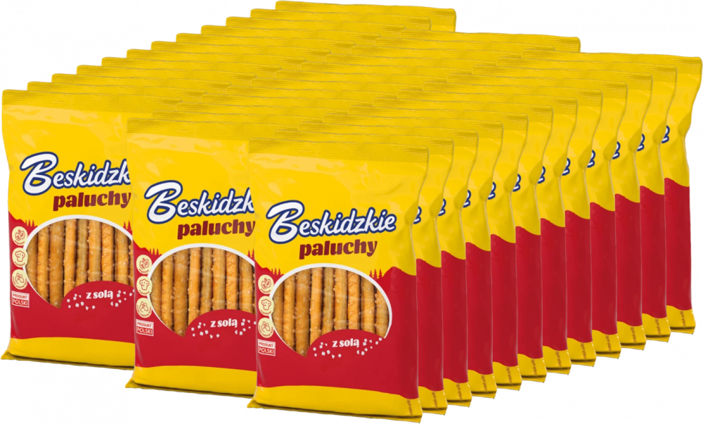 Paluchy Beskidzkie Aksam, z solą, 100 g
