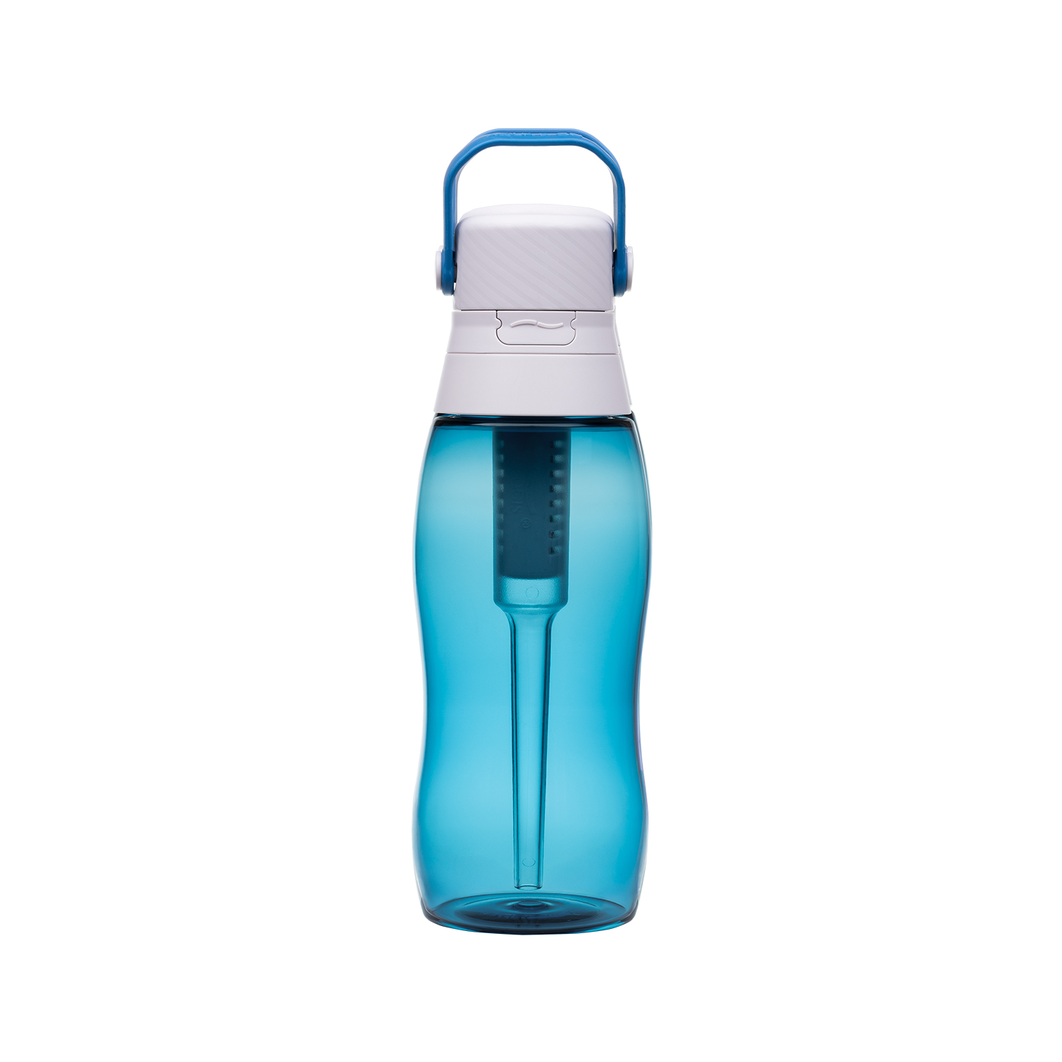 Aqualogis Aqua&Go Butelka Filtrująca z Tritanu z filtrem – Ciemnoniebieska 500ml