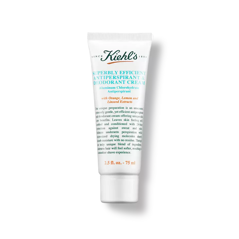 Kiehl's Superbly Efficient Antiperspirant & Deodorant Cream - Bezzapachowy dezodorant w kremie 75 ml