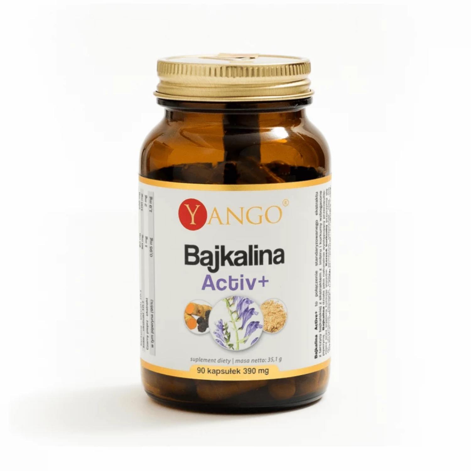 Yango bajkalina activ+, 90 kapsułek