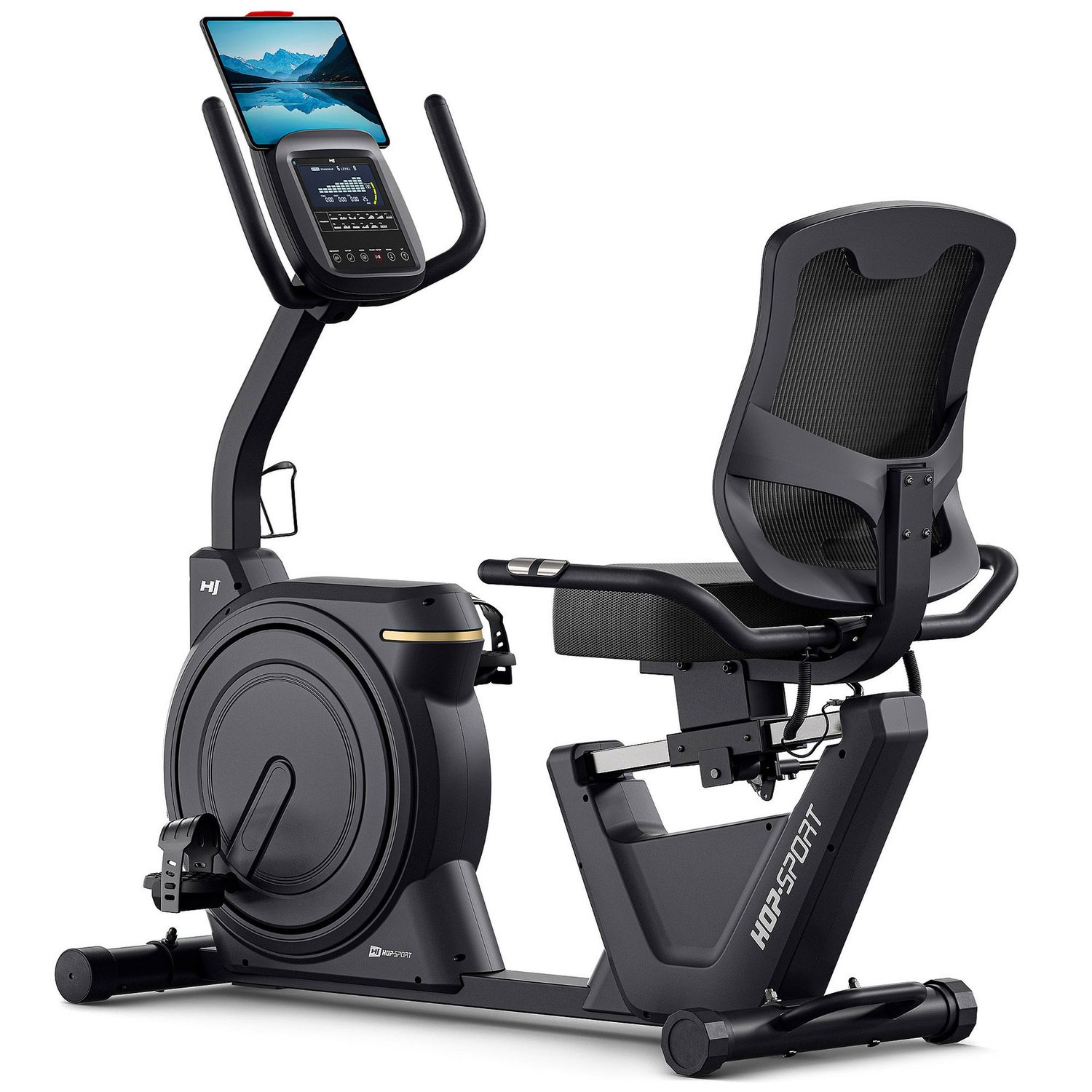 Liegeergometer HS-5000L Ranker schwarz/gold